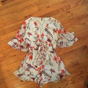 Floral romper
